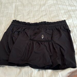 Free People (FP MOVEMENT) Get Your Flirt On Shorts Black large
